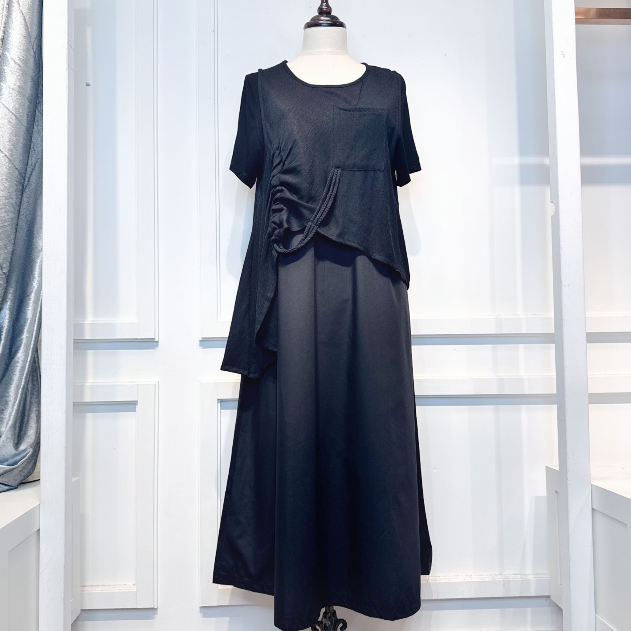 A20 LLT010-OnePieseDesssSet_Black_F -M