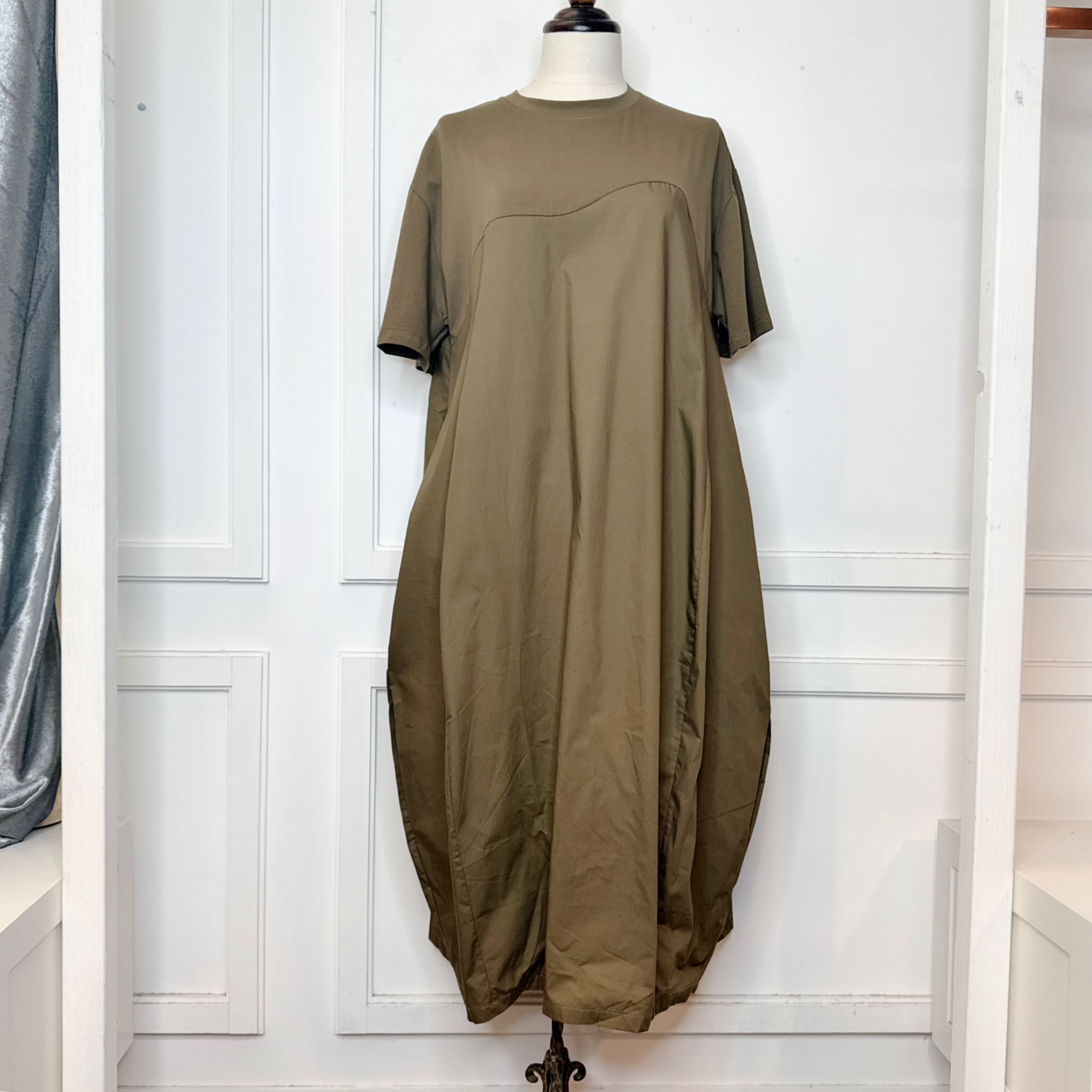 A22 LL9098-OnePieseDress_Green_F -M
