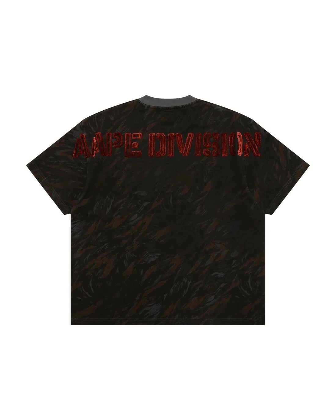 『預購』AAPE ·水洗做舊迷彩短袖(黑綠)