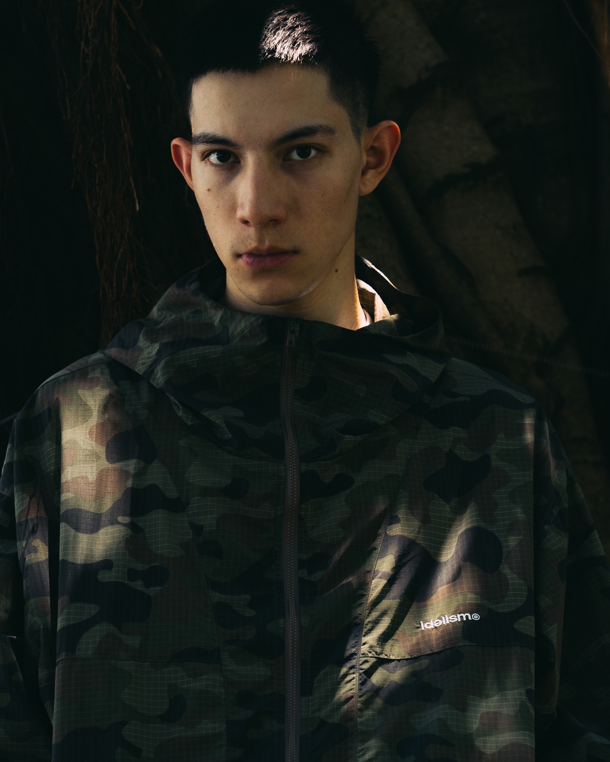 idealism｜ID26025 - Ripstop Windbreaker (Black/Gray/Camo)