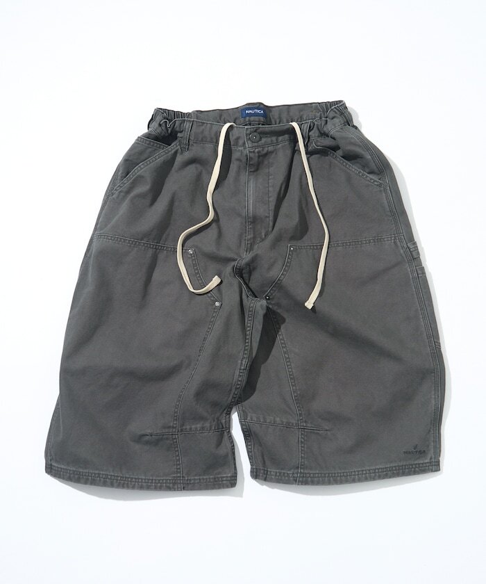 『代購商品』2026AW NAUTICA double knee painter shorts 寬版 抽繩 畫家 短褲 1044207500186