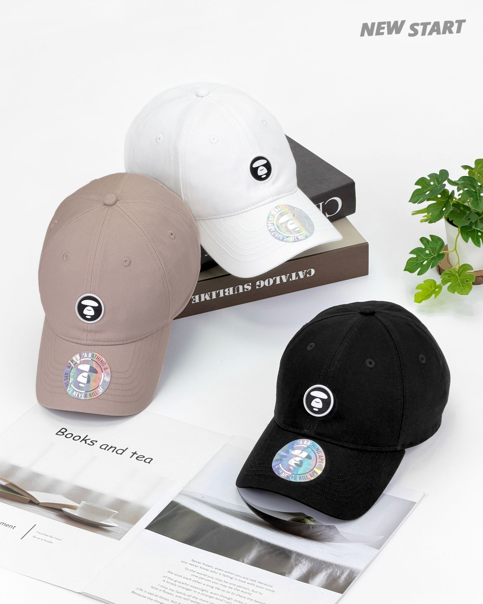 AAPE 圓標猿猴 老帽 棒球帽 鴨舌帽