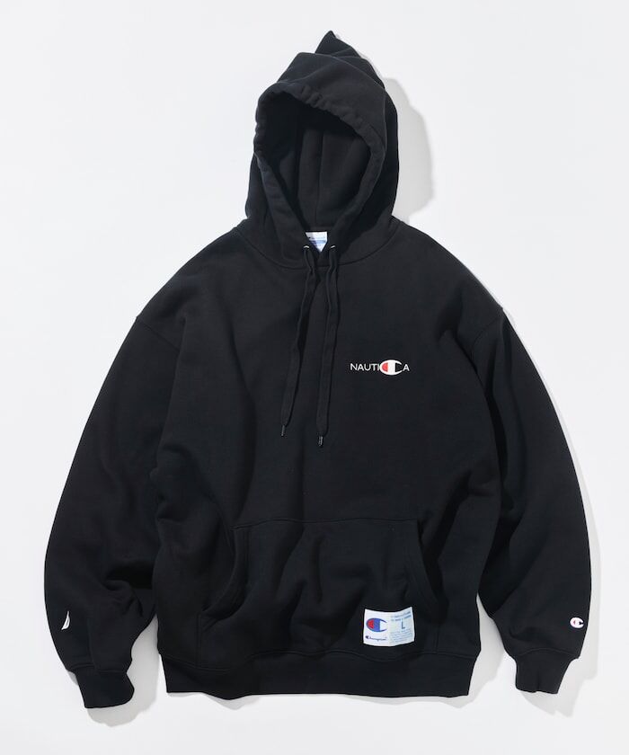 『代購商品』2026AW Champion × NAUTICA embroidered sweat hoodie 聯名 冠軍 刺繡 帽T 1023207500613