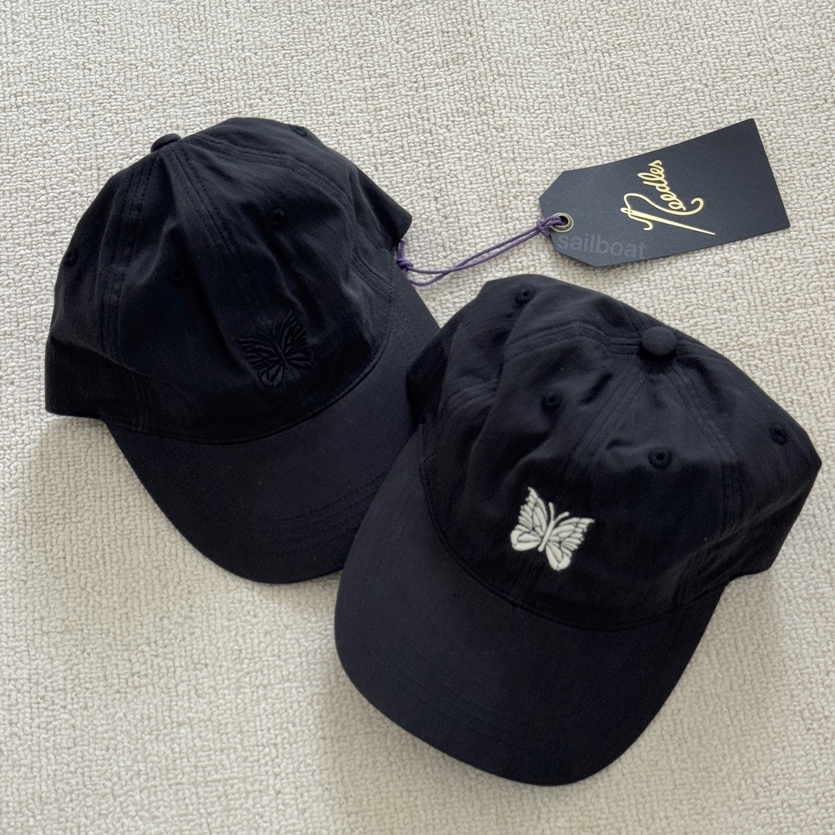 #現貨 🇯🇵日本限定 NEEDLES Papillon Embroidery  尼龍棒球帽