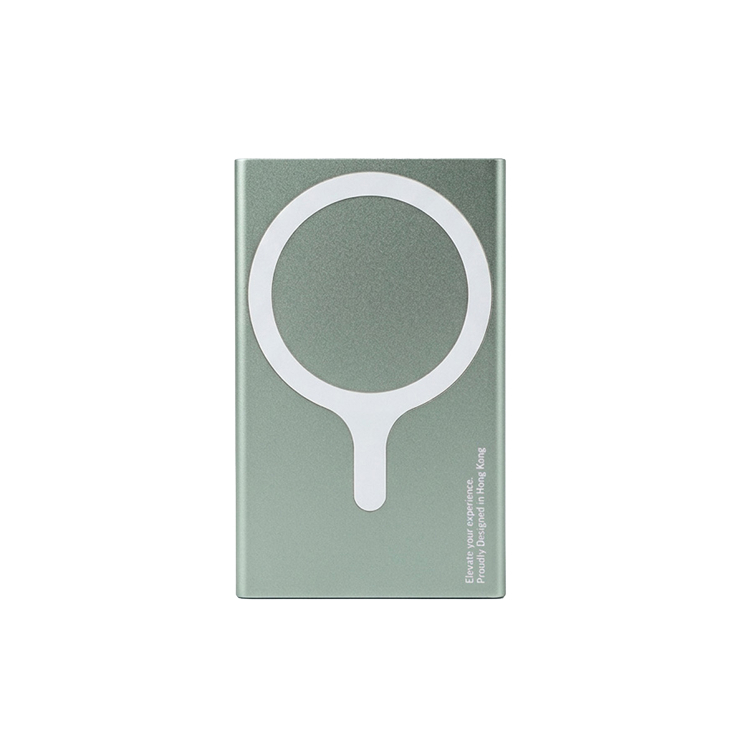 ESSENTIALS | Magnetic Metal Card Protector Stand for iPhone - Ash Grey