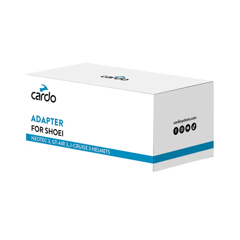 CARDO PACKTALK SHOEI ADAPTER Gen 3 整合式底座
