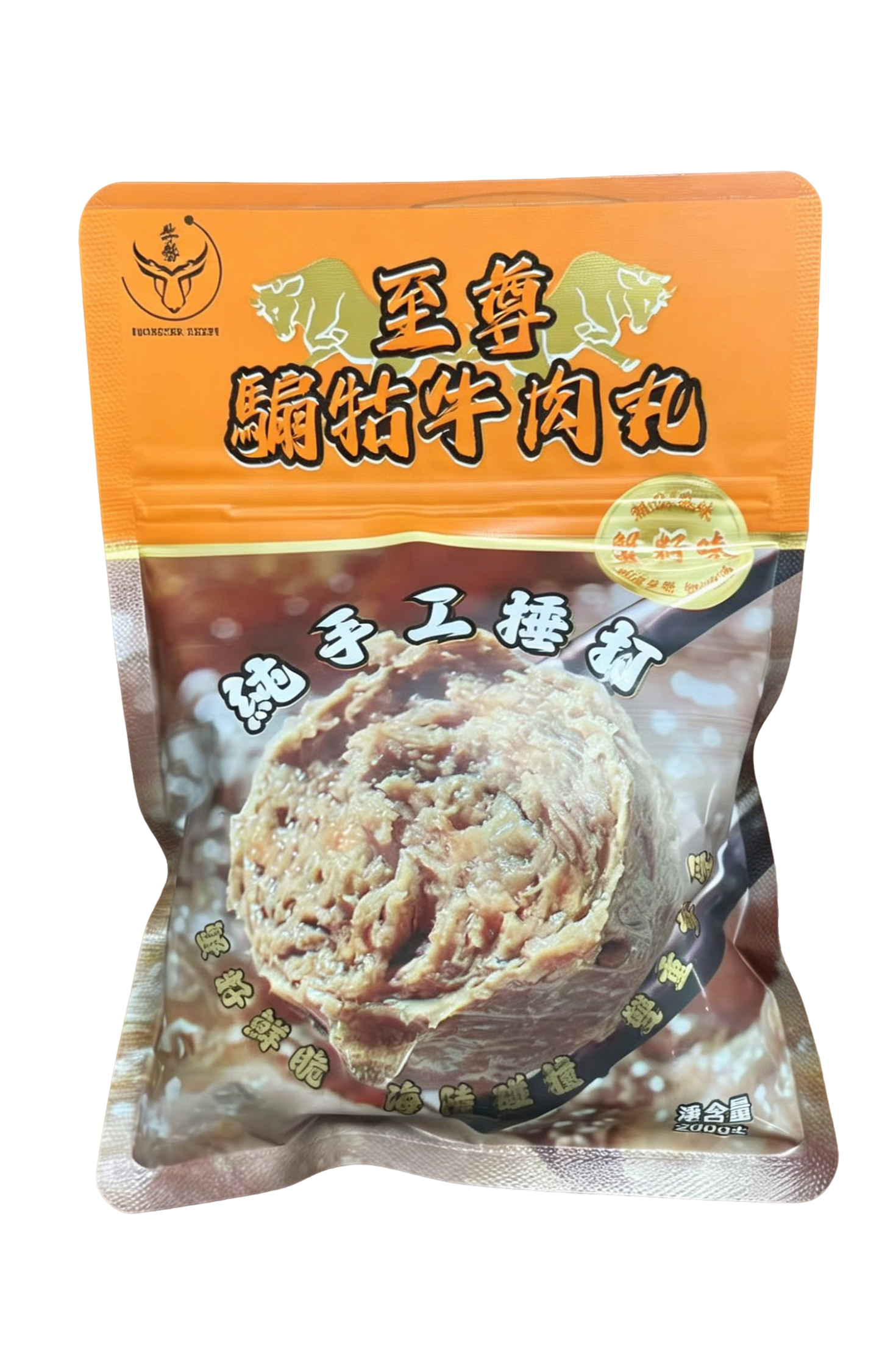 0907BF14-牛勢-BF-騸牯手打蟹籽牛肉丸200g (A14)