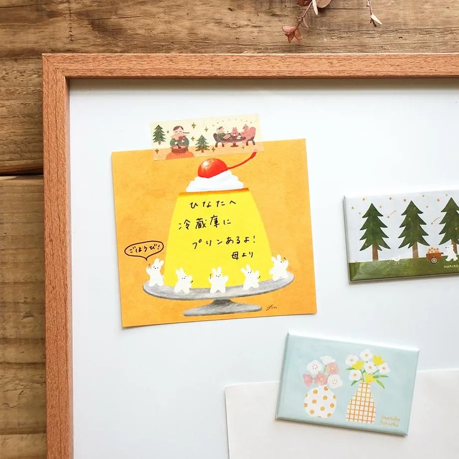 福岡麻利子 Sweet life 120枚便條本 memo｜日本表現社