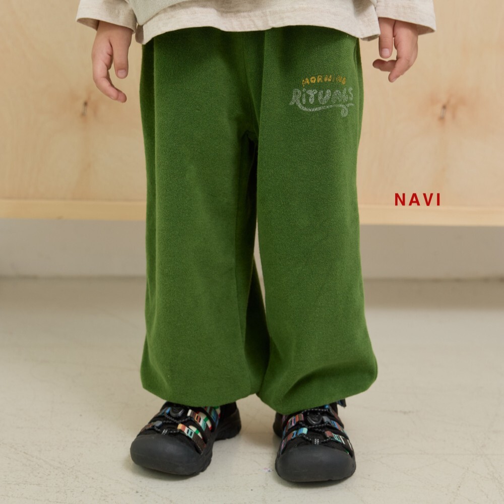 90-160 NAV 毛巾布縮口運動褲 2色