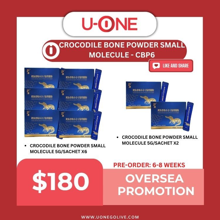 CROCODILE BONE POWDER SMALL MOLECULE - CBP6