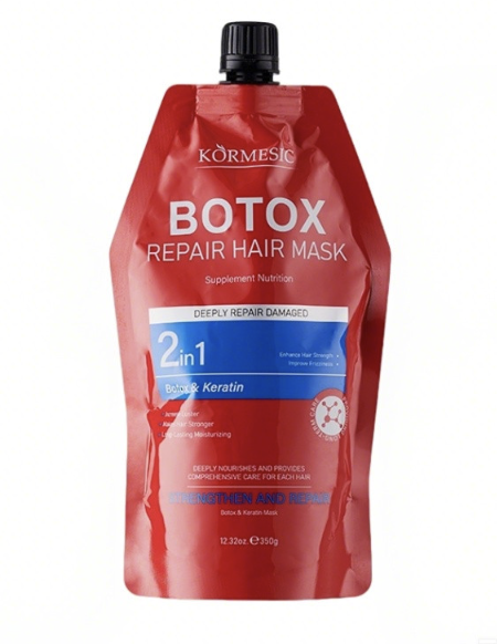 KORMESIC Botox (Red) 2in1 ~ Repair Hair Mask 350g