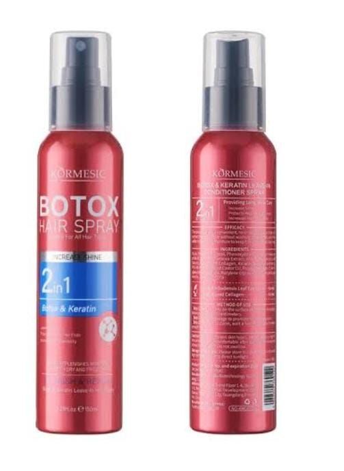 KORMESIC Botox (Red) 2in1 ~ Hair Spray 150ml