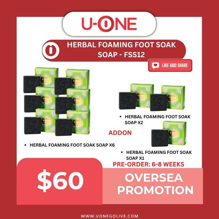 HERBAL FOAMING FOOT SOAK SOAP - FSS12
