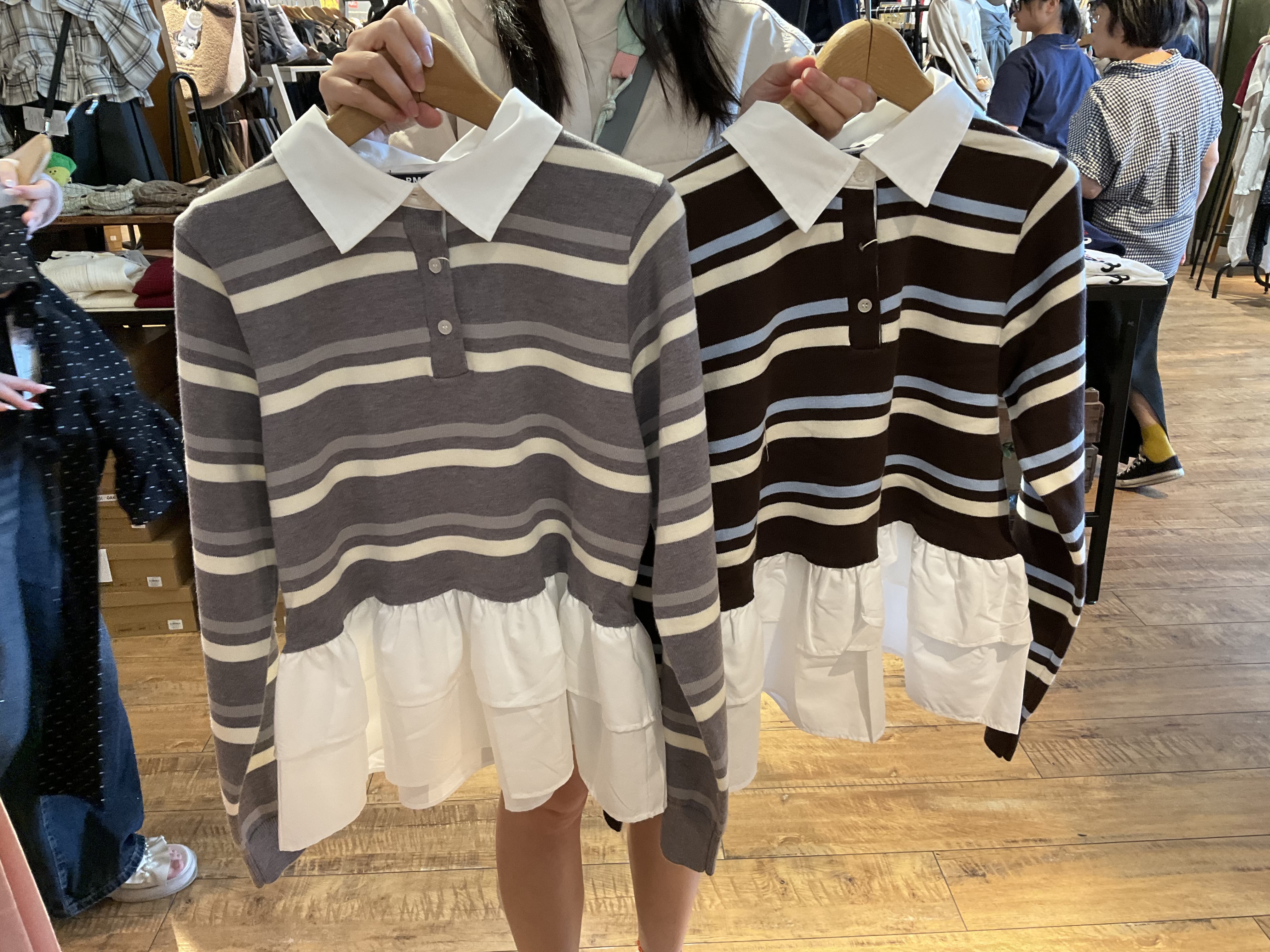 Odo 913 橫間下泡泡top reorder