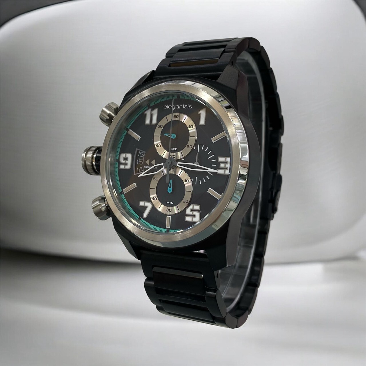 【elegantsis】Army軍事系列 ELJF48K-OB02MA 35mm 現代鐘錶
