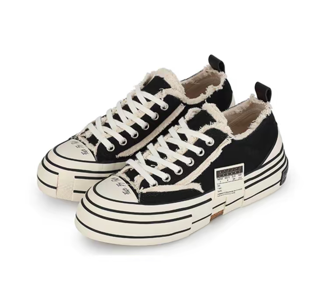 【Focus Store】預購 Xvessel G.O.P Lows "Black" 2.0 夜光 增高5cm 解構鞋 F19X005B