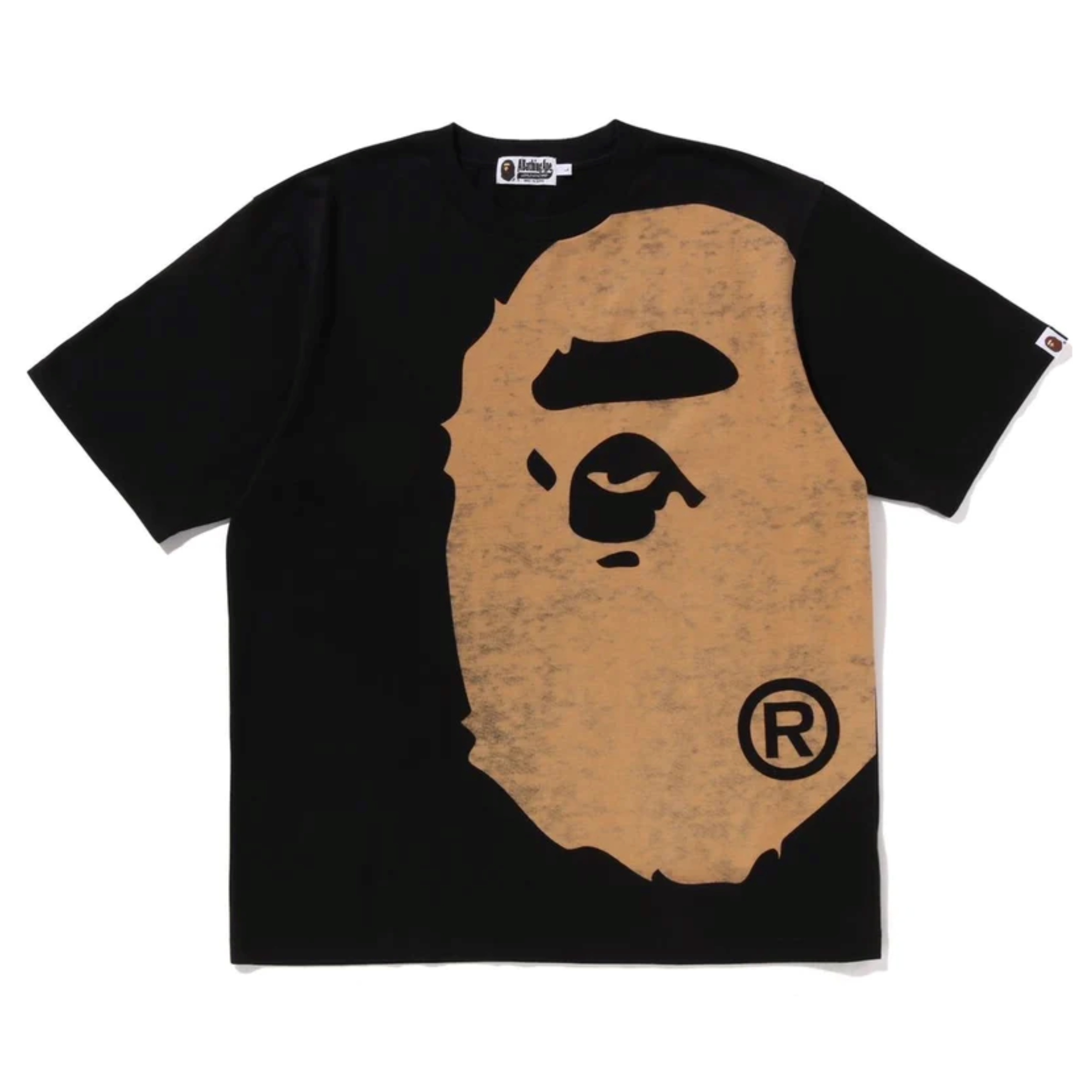 『超值優惠』2026SS A BATHING APE BAPE BLEACHED BIG APE HEAD RELAXED FIT TEE 大頭 寬版 短T 現貨 1L80109003