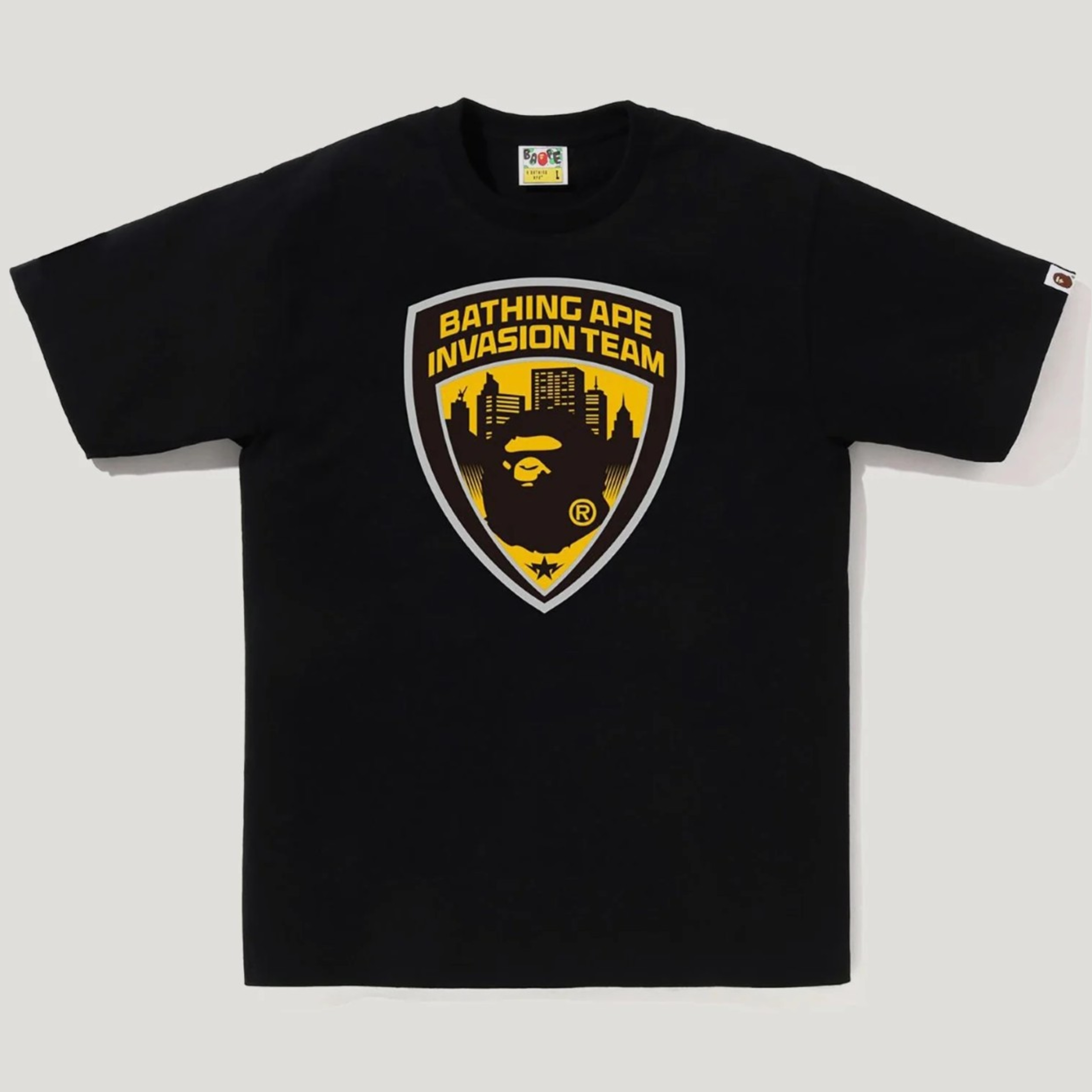 『超值優惠』2026SS A BATHING APE BAPE SECURITY EMBLEM TEE 保安 盾牌 保護 短T 現貨