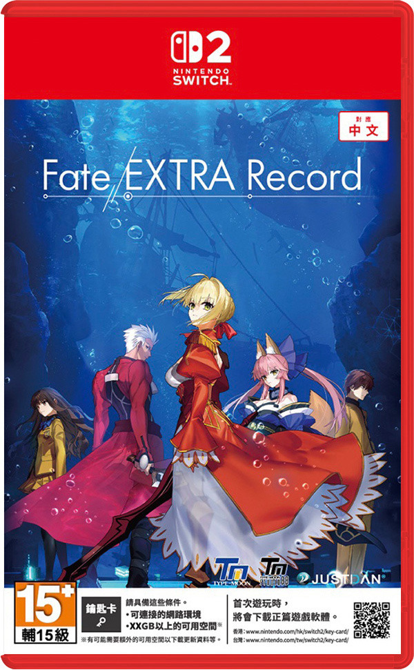 預購 NS2 Fate/EXTRA Record 中文版 2027-01-28