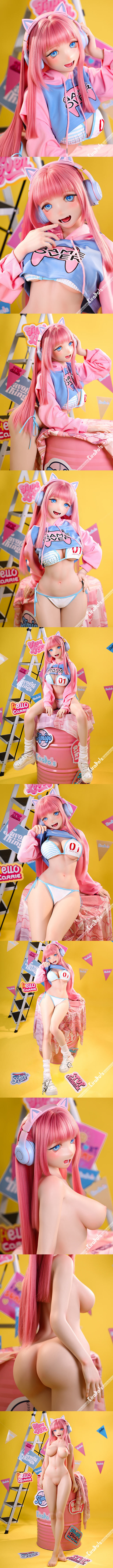 Kiradols 160cm G胸 梅川庫子 全矽膠二次元娃娃 acg cartoon silicone sex doll