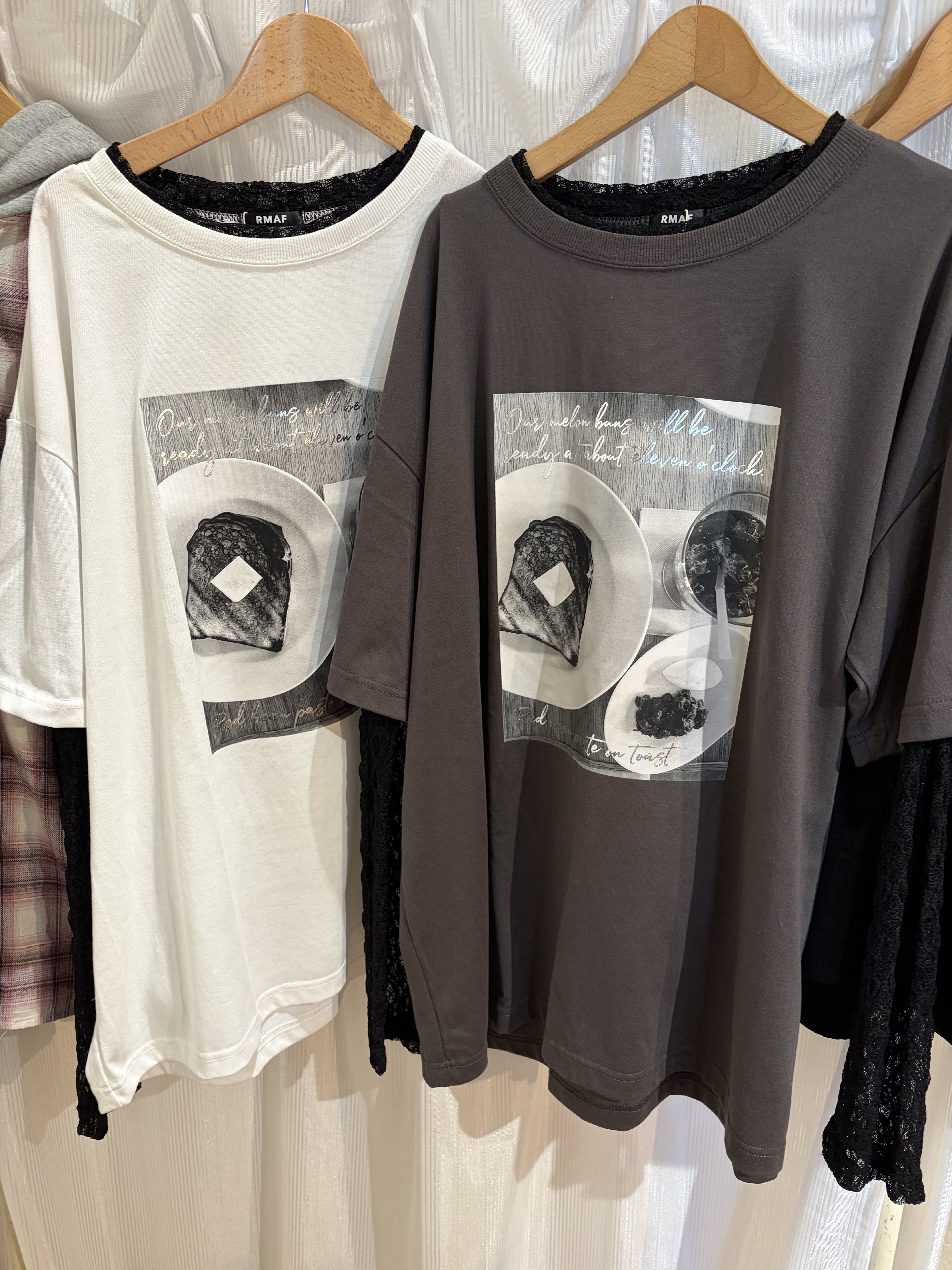 Odo 922 早餐假兩件 top reorder