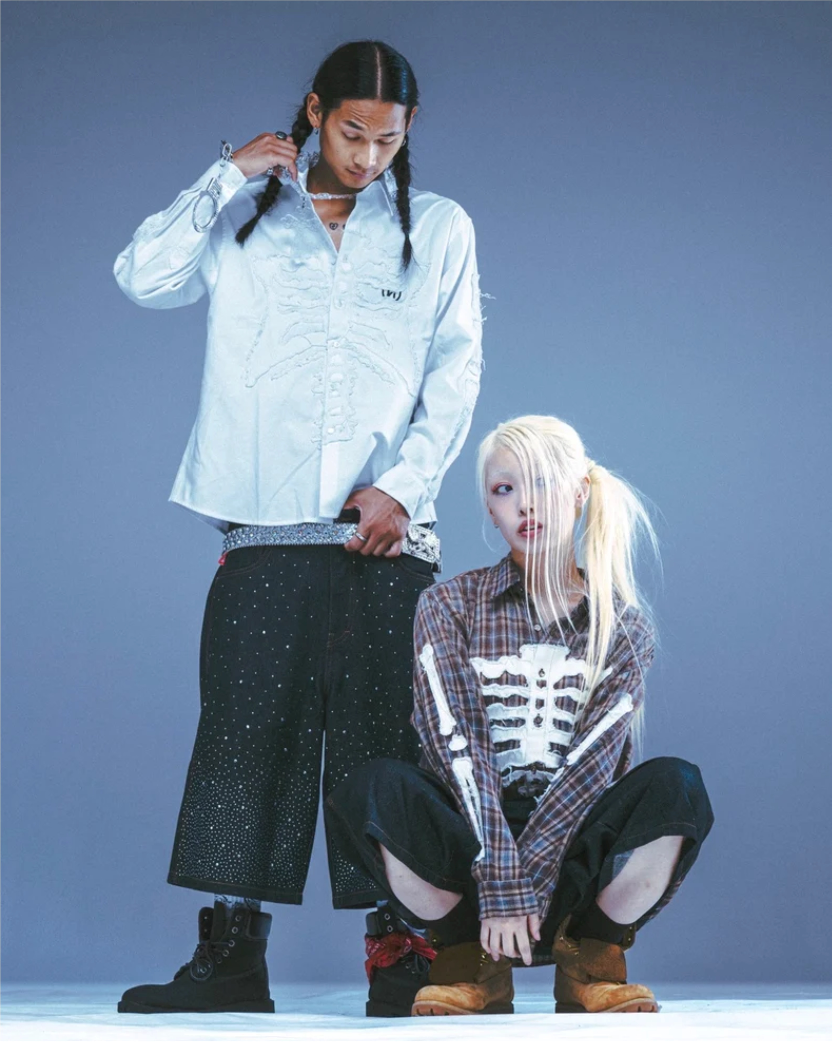 2026AW 9090 Bone Long Sleeve Shirt 骨頭 襯衫 長袖 現貨 NN2392