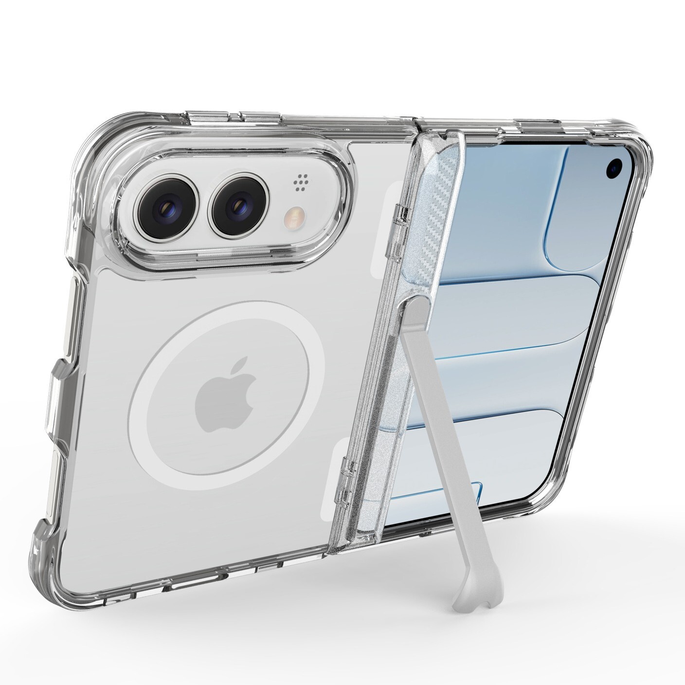 XPRO - Mag Armor Pro - iPhone Duo Case 高度防撞透明磁吸支架手機硬殼