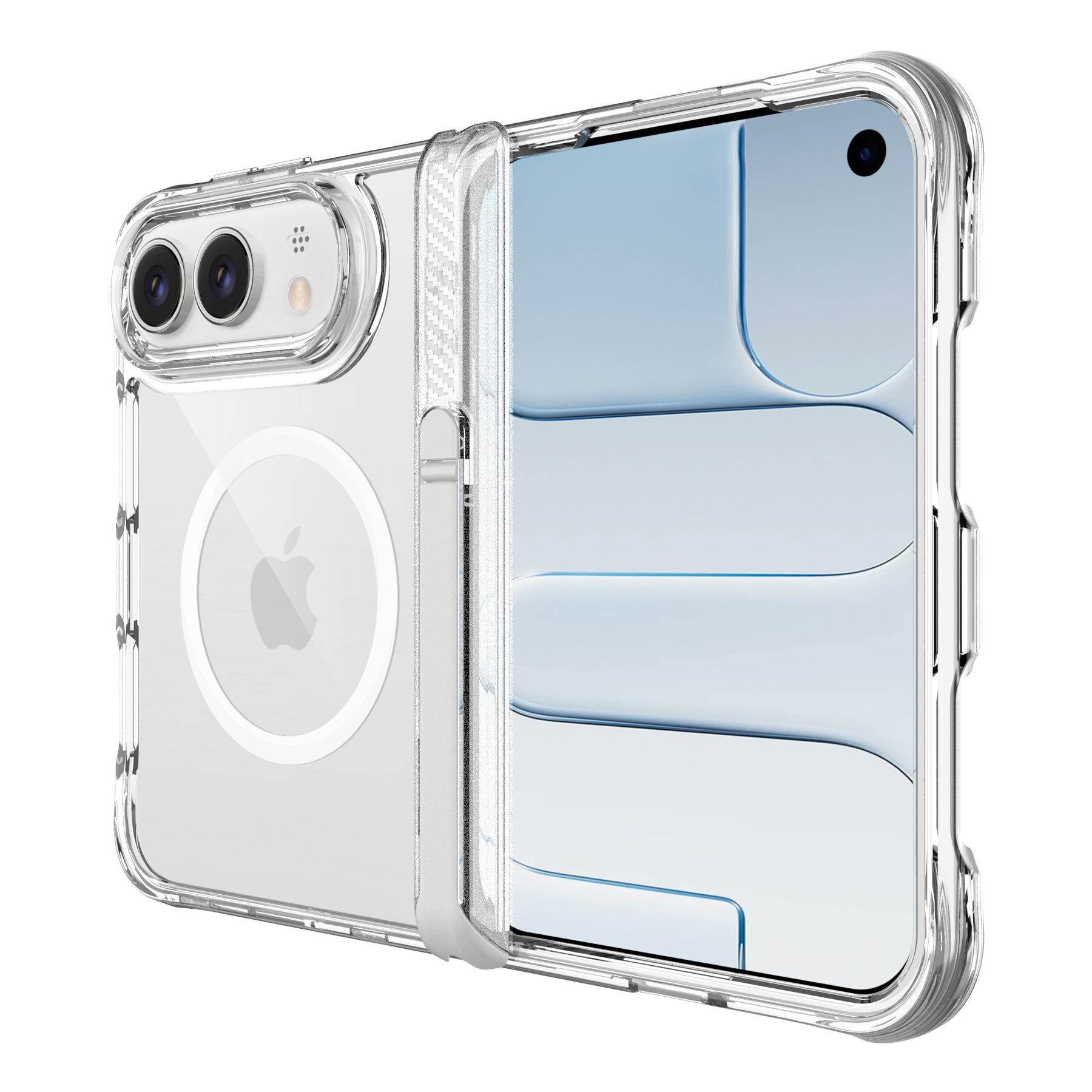 XPRO - Mag Armor Pro - iPhone Duo Case 高度防撞透明磁吸支架手機硬殼
