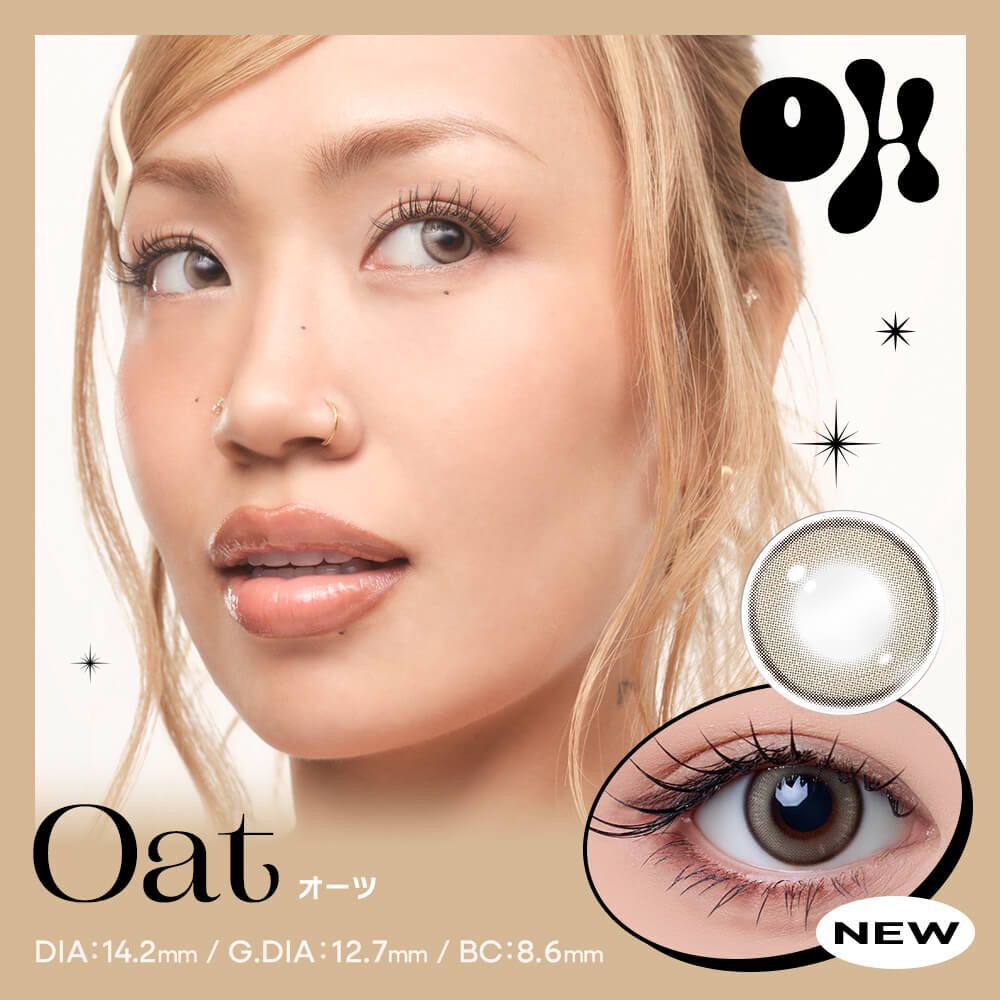 [日拋] OH 1 Day Oat 彩妝隱形眼鏡｜每盒10片