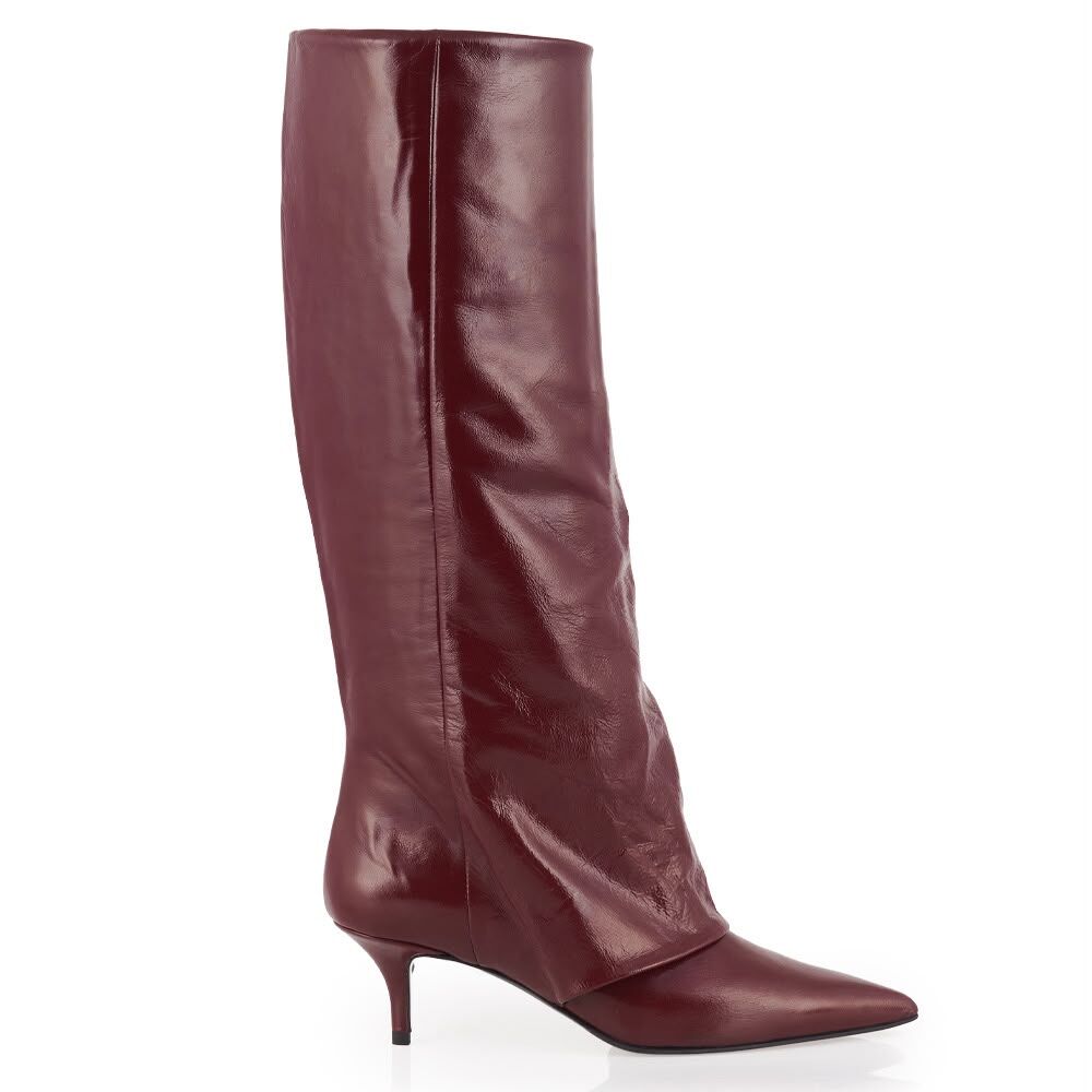 1CP0905-016 [CAMPESE] Women Boots Bordeaux #ED1413 (EU)