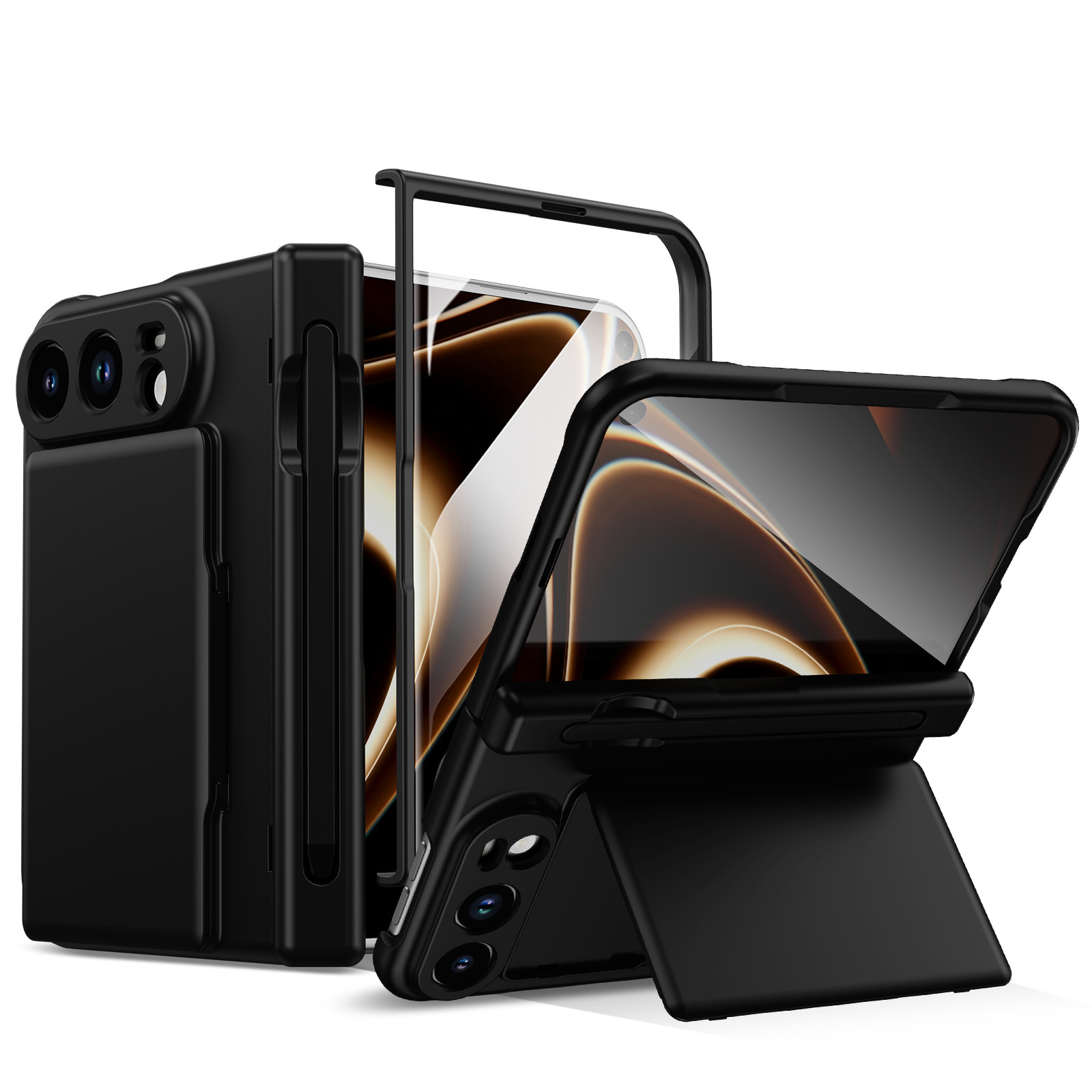 XPRO - Omni Unity - iPhone Duo Case  翻蓋卡槽支架貼身防撞手機外屏保護殼 【附送觸控筆】