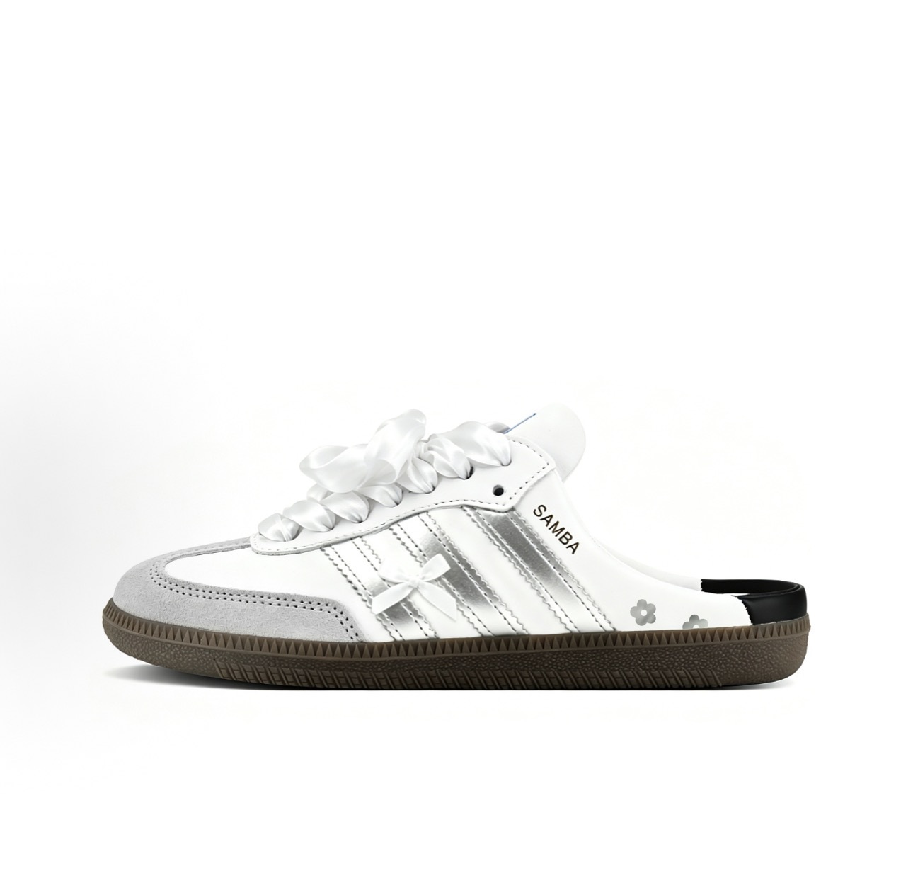 訂製款 Adidas Originals SAMBA OG 白月光 MIU風 芭蕾 緞帶 LB3814
