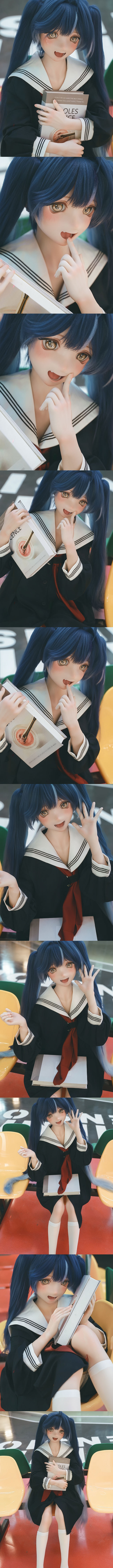 Kiradols 150cm A胸 梅川庫子 全矽膠二次元娃娃 acg cartoon silicone sex doll