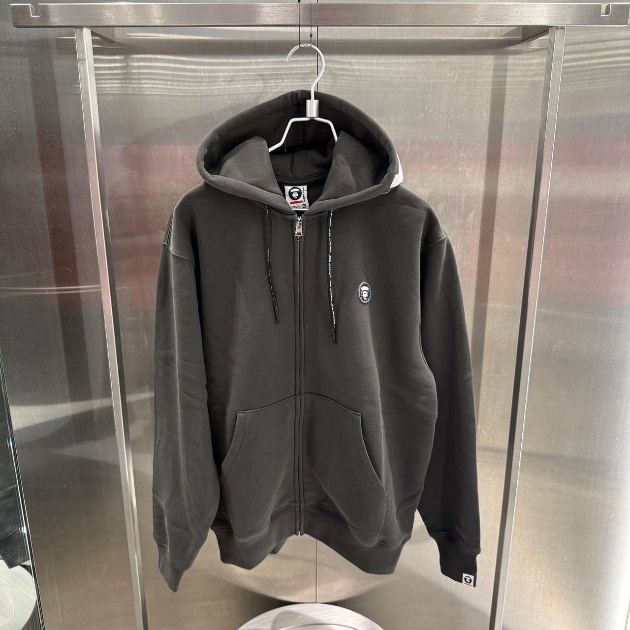 AAPE AAPENOW Moonface 連帽拉鏈衛衣  AAPSWMC358XXR 358