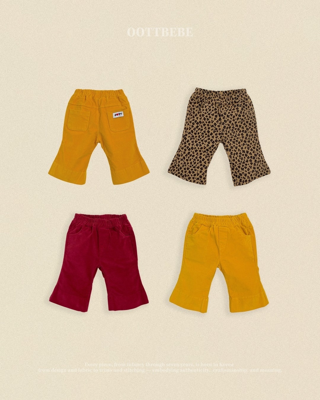 OOTT BEBE Boot Cut Pants