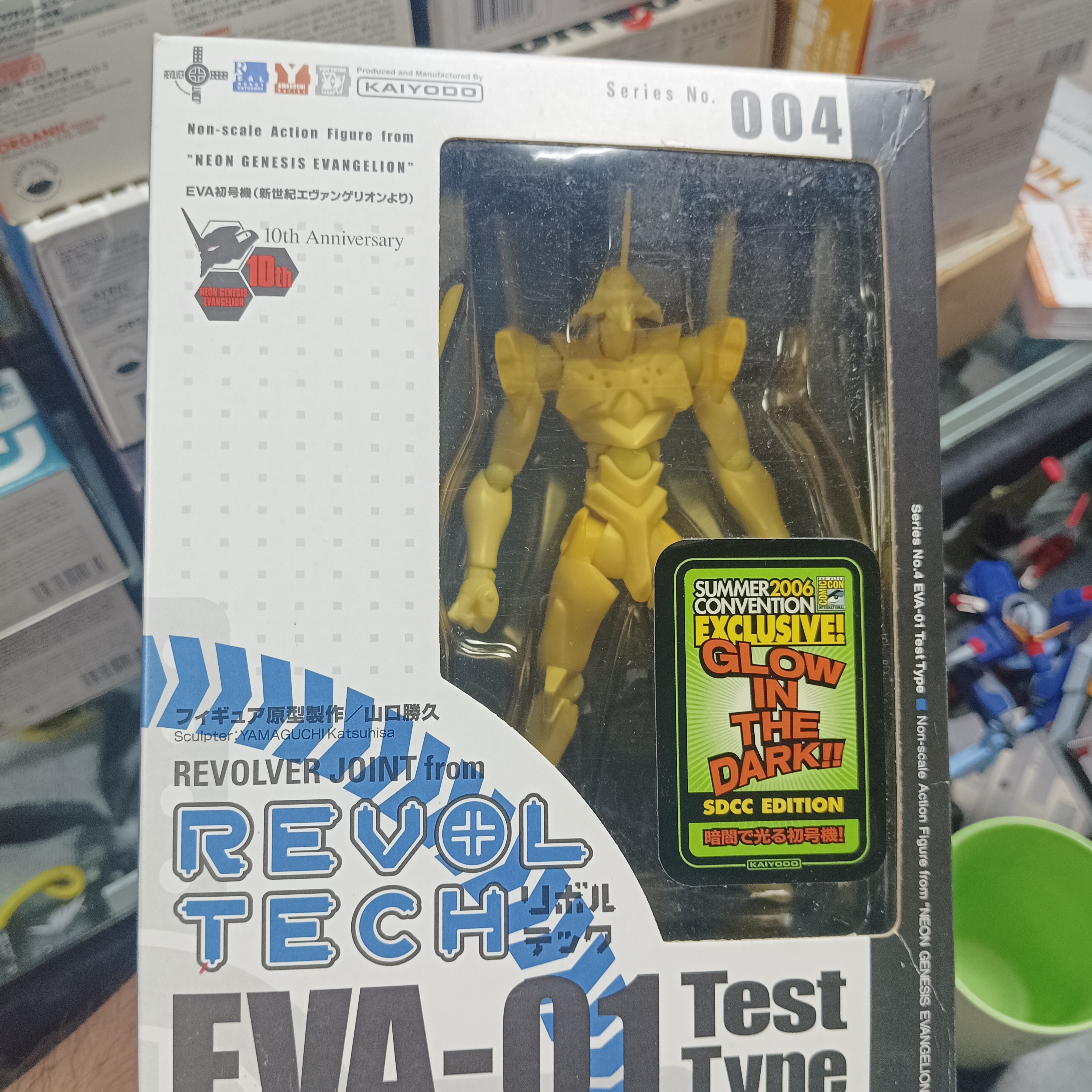 寄賣-海洋堂 山口式 004 Eva-01 夜光版