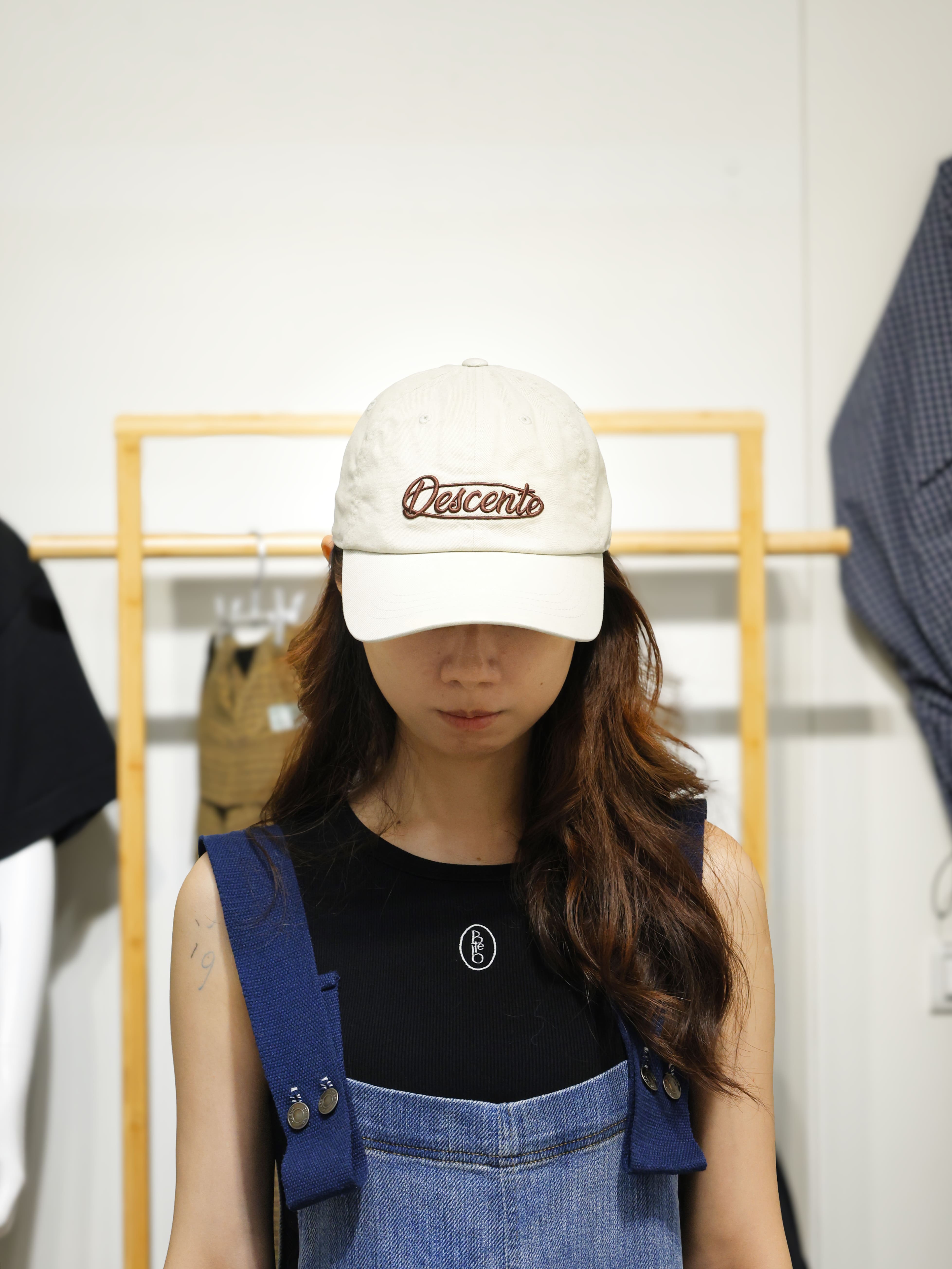 DESCENTE Sports Basic Classic Wording Ball Cap 運動帽 SR123UCP1G