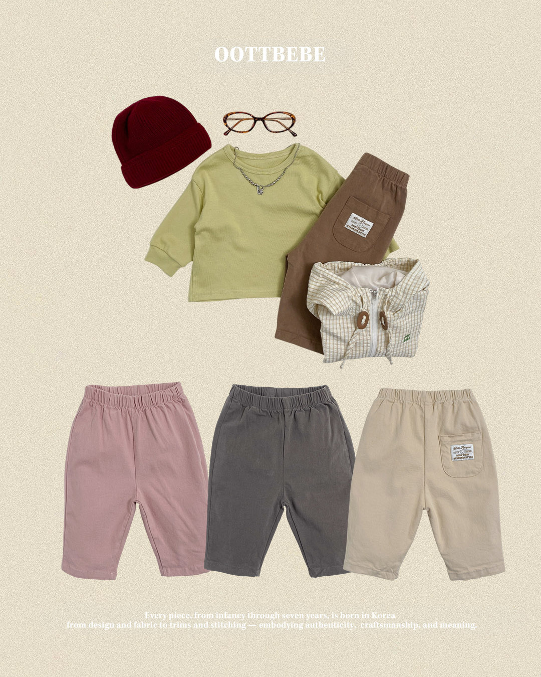 OOTT BEBE Basic Span Pants