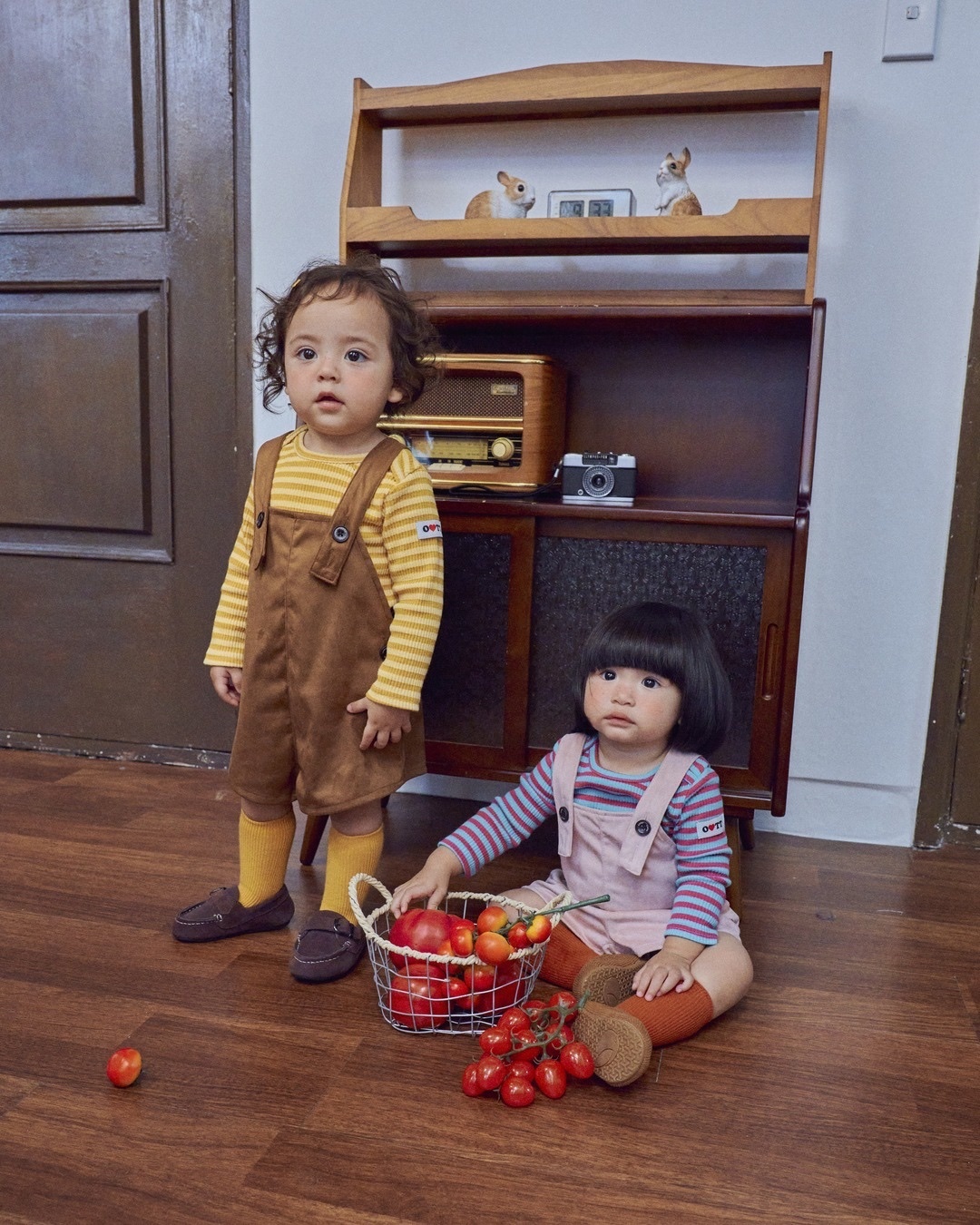 OOTT BEBE Suede Short Overalls