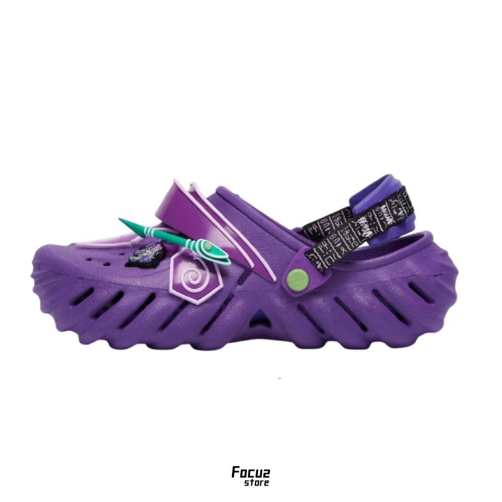 【Focus Store】預購 Yu-Gi-Oh! x Crocs Echo Clog "Purple" 紫色 黑魔導士 遊戲王聯名 213591-90H