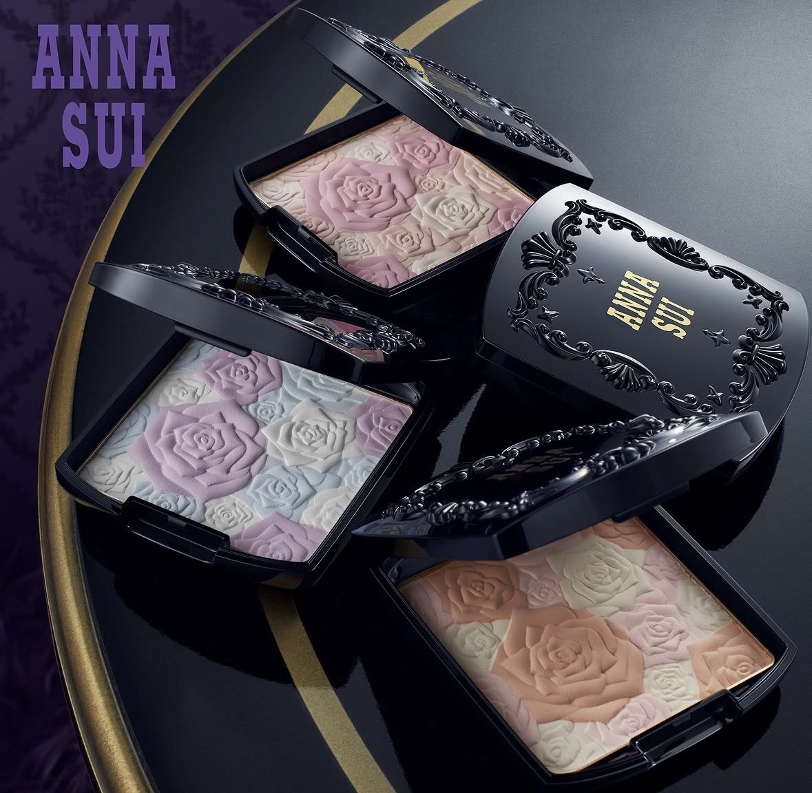 ANNA SUI Rose Pressed Powder 玫瑰蜜粉餅 14g