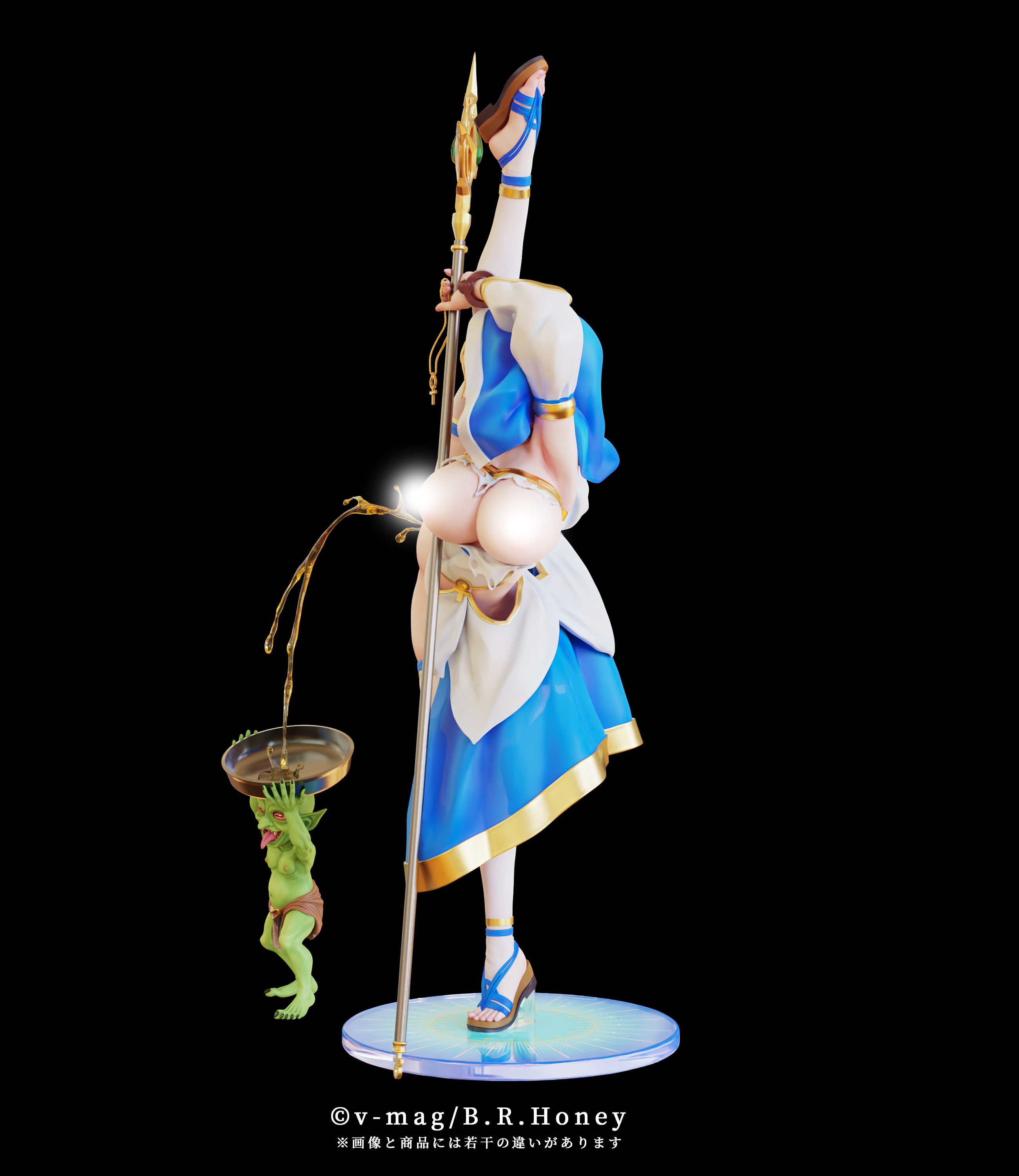 「代購」「R18.Japan🔞」B.R. HONEY. 驅魔聖女夏洛特 - 驅魔姿態 1/6手辦 特典版