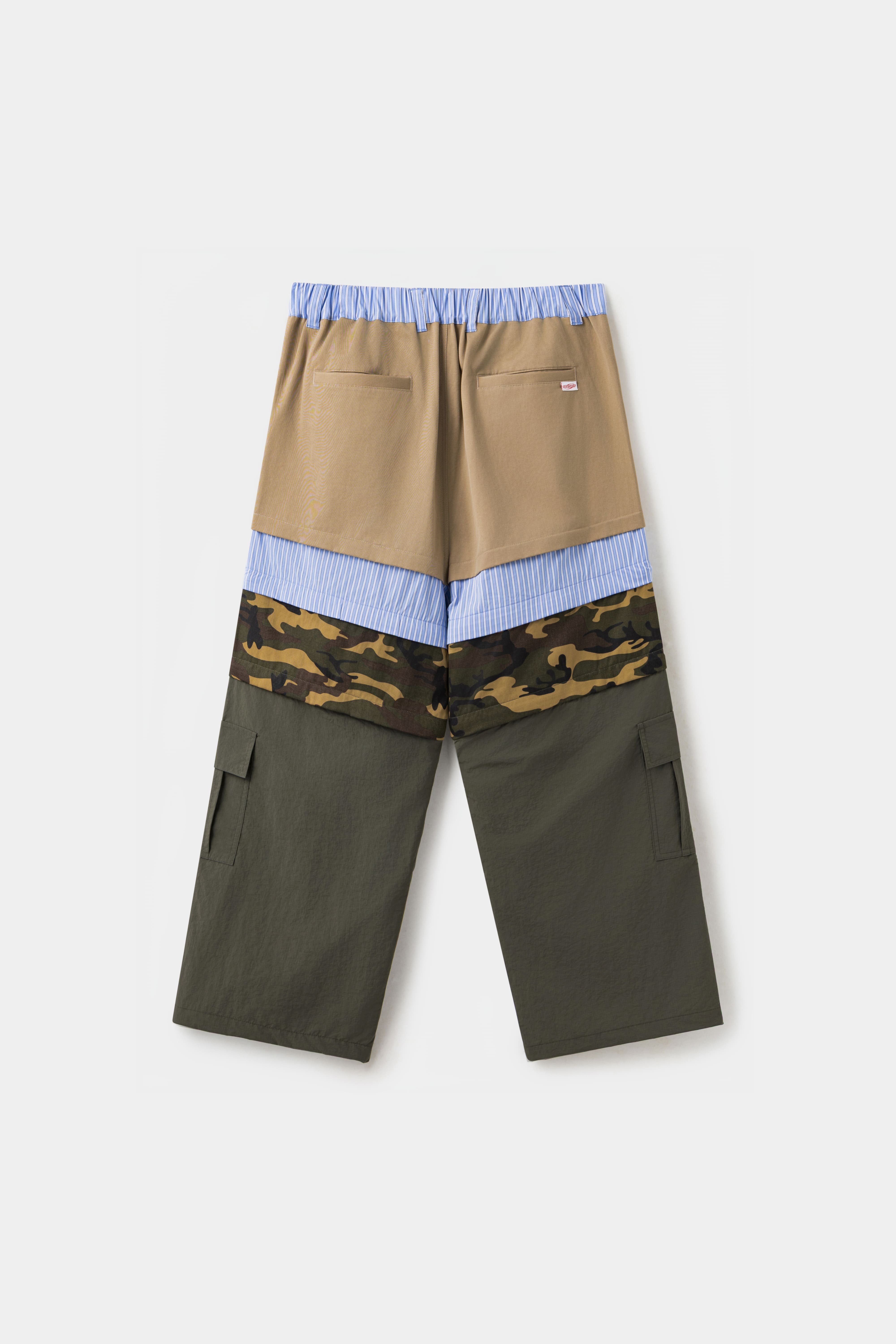 【Focus Store】現貨秒發 SSSTUFFF 5 in 1Hybrid Denim TrackPant ''Multicolor'' 多色 可卸式牛仔褲
