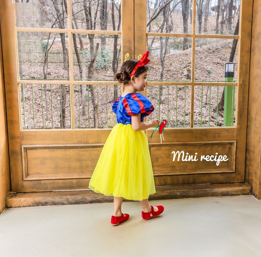 正韓秋Minirecipe 白雪公主的洋裝