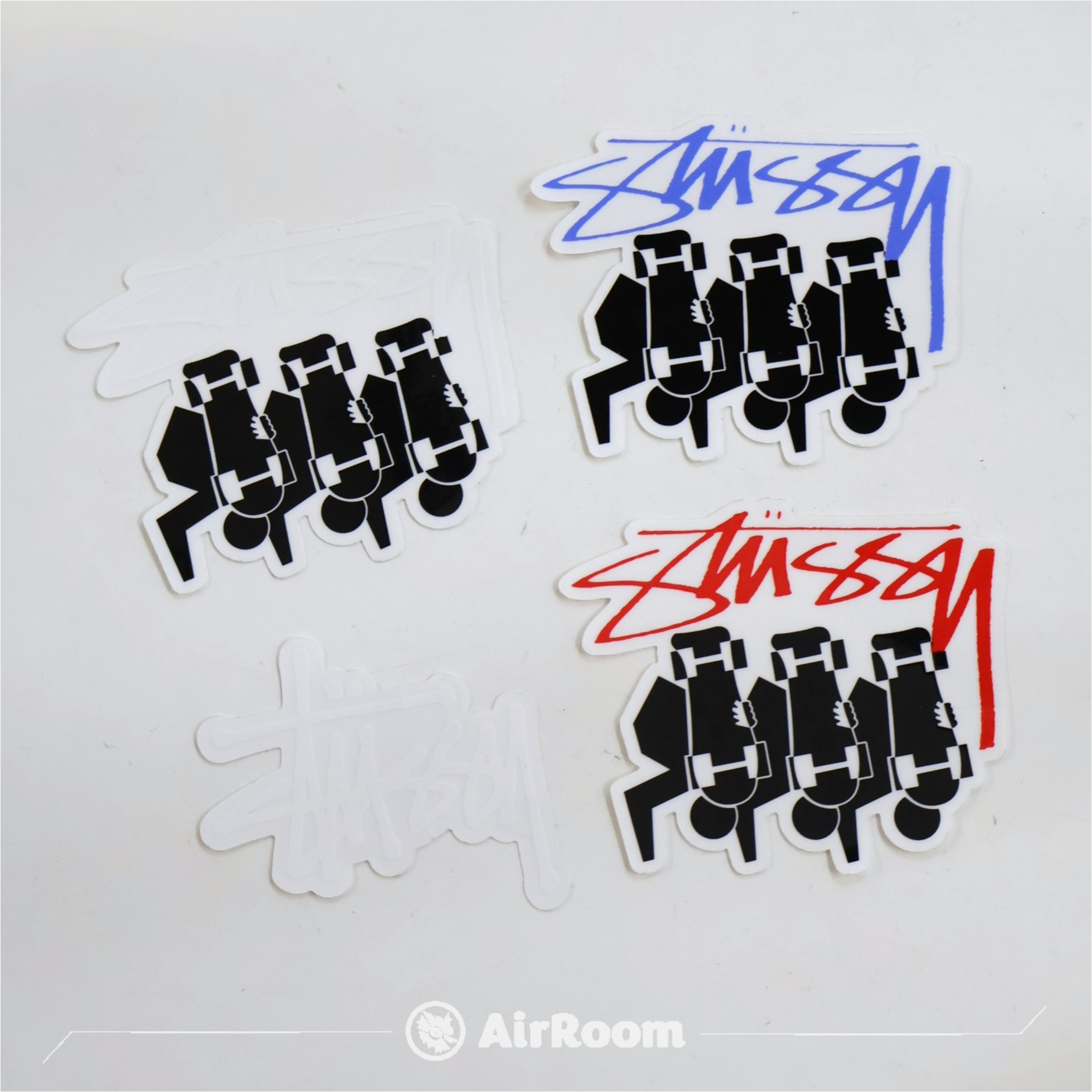 2026SS STUSSY SKATE STACK Logo 貼紙 現貨