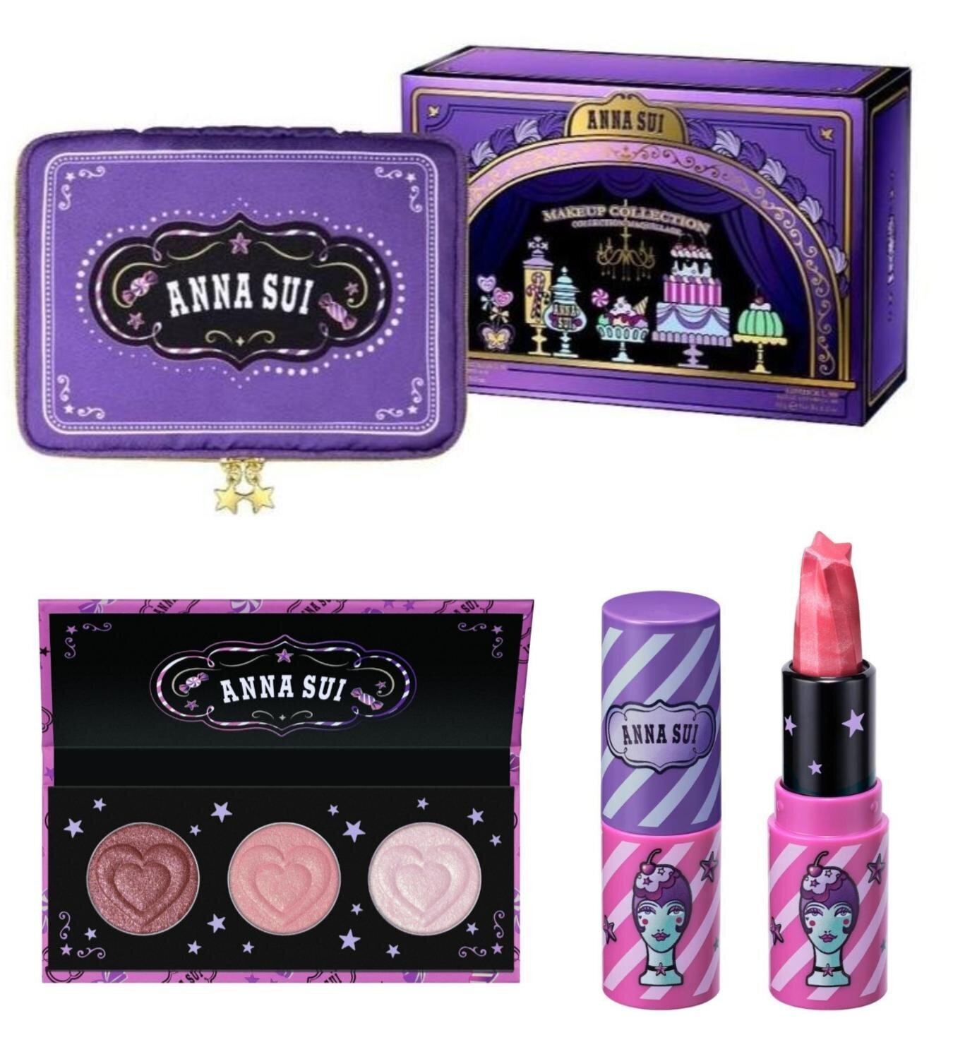 [限定] ANNA SUI Makeup Collection 節日彩妝套裝 2026