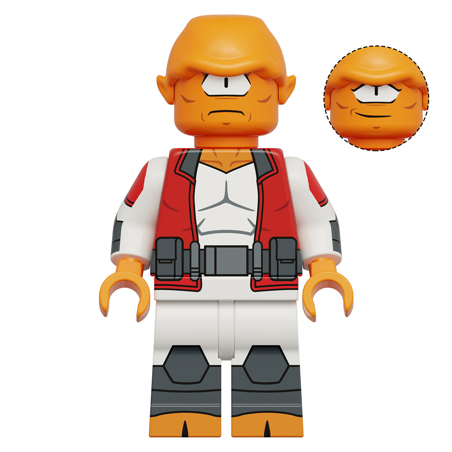 Invincible Allen the Alien DC SuperHeroes Custom Minifigures Fit Lego KDL865 K2415
