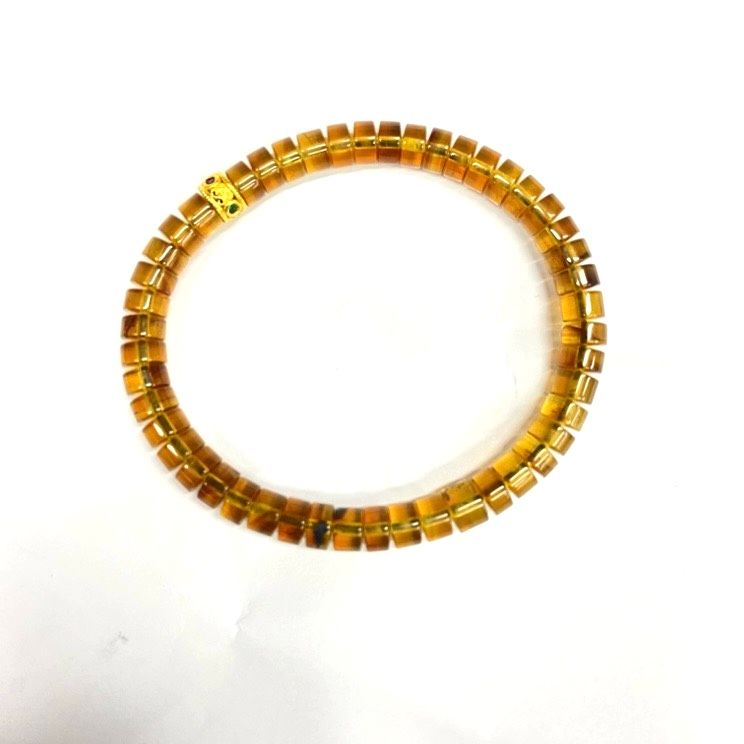 0911XY19-XYDAY-AMBER-血蜜直切手串 (B19)