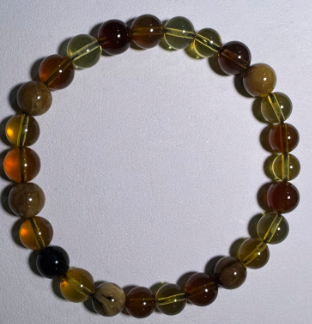 0911XY74-XYDAY-AMBER-多寶琥珀手串 8mm (B74)