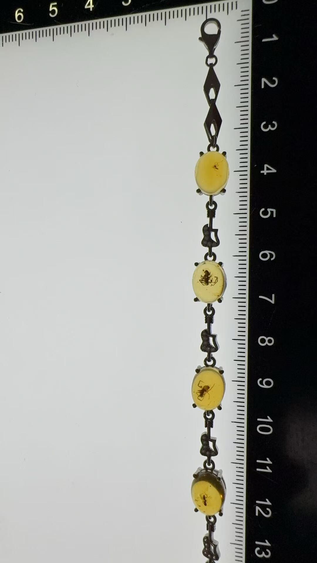 0911XY84-XYDAY-AMBER-蜘蛛手鏈 (B84)